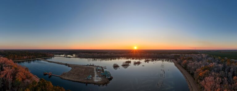 FishHoleSunsetPano